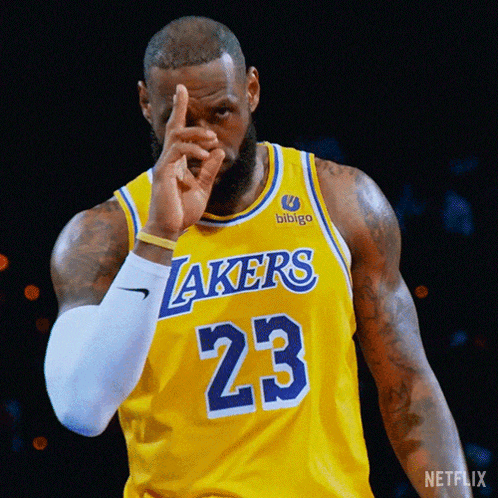 Lebron James Pointing at You