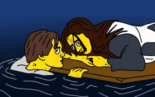Tryan Titanic: Jack and Rose Door Meme Parody