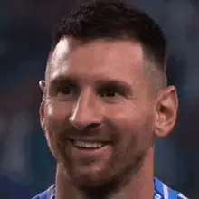 Lionel Messi's Goofy Smile After Futbol Win
