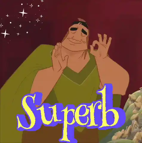 Kronk Says Superb