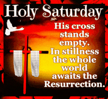 Holy Saturday: His Cross Stands Empty