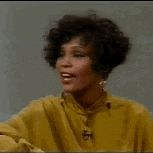 Whitney Houston's Joyful Giggle
