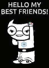 Jade Harley Homestuck: 'HELLO MY BEST FRIENDS!' – best memes meme GIF free download no watermark 2026
