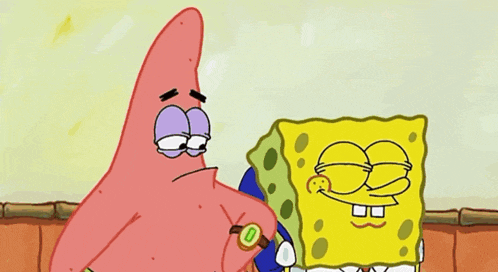 Spongebob & Patrick: Bedtime Time For Bed