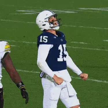 Drew Allar Penn State Football Celebration – free GIF download | meme platform | memes GIF