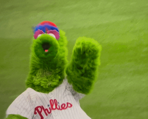Philly Phanatic Phillies Red October
