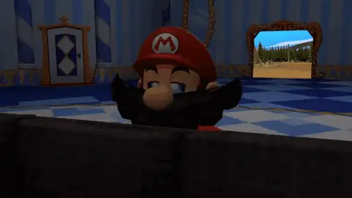 SMG4 Mario Watches TV