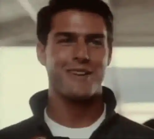 Tom Cruise as Mavrick in Top Gun Sunglasses