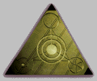 Animated Crop Circle Formation