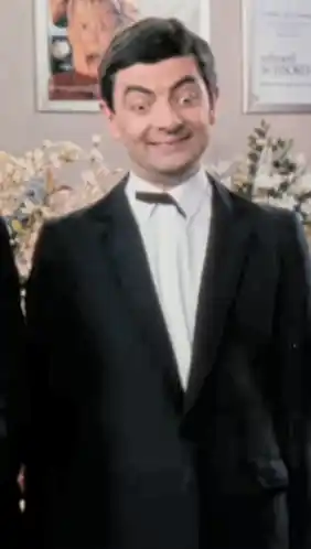 Rowan Atkinson as Mr. Bean Gives Thumbs Up