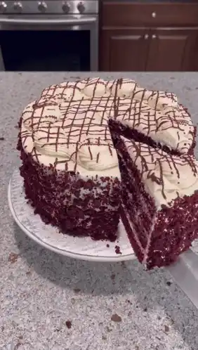Delicious Red Velvet Cake Dessert