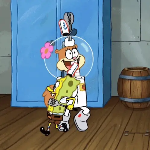 Spongebob and Sandy Cheeks Dancing Fun