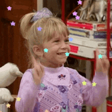 Michelle Tanner with Falling Stars Cutecore