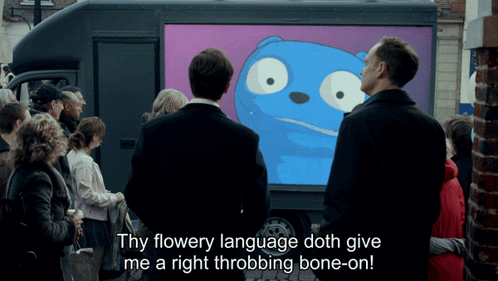 Black Mirror: The Waldo Moment - Flowery Language