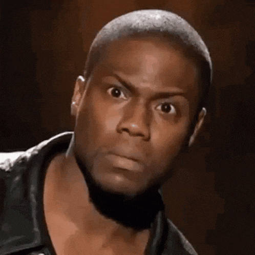 Kevin Hart's Intense Stare