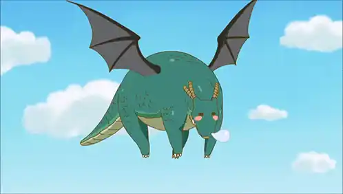 Tohru Miss Kobayashi Dragon Flying