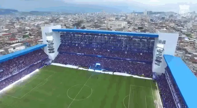 Aerial View of Estadio Capwell, Club Sport Emelec