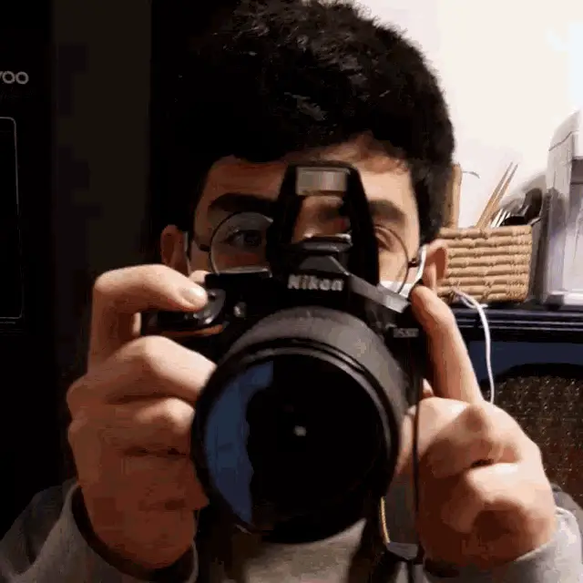 Javier Caught In 4K with Camera Flash
