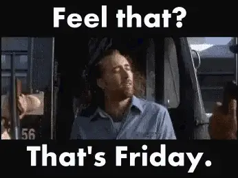 Nicolas Cage: Feel That? That's Friday Meme