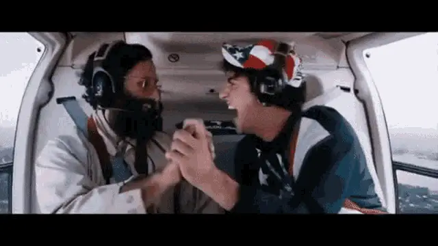 The Dictator's Hilarious Helicopter Ride