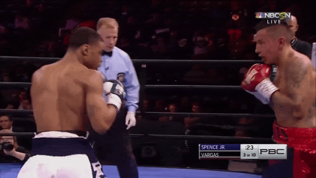 Errol Spence Rips Samuel Vargas
