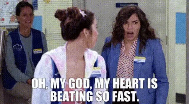 Superstore Amy Sosa: My Heart Is Beating So Fast