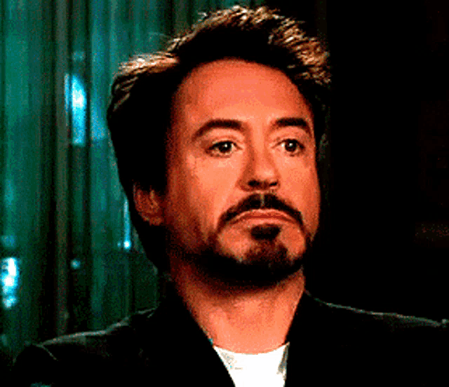 Robert Downey Jr. Surprised Look