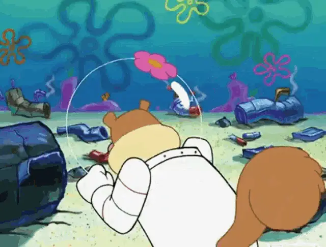 Sandy Cheeks Smiling