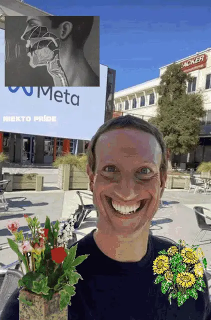 Mark Zuckerberg's Good Morning Collage