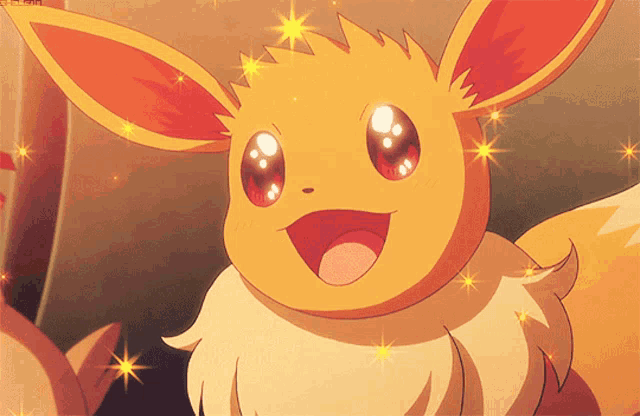 Happy Eevee Sparkles
