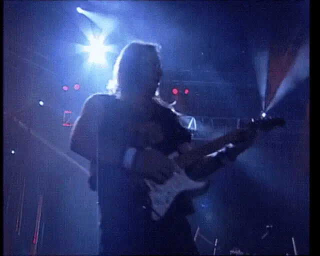 Dave Murray of Iron Maiden Live Guitar