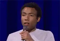 Donald Glover's Surprised 'Good' Reaction