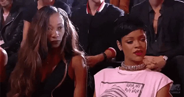 Rihanna's Sideways Glance