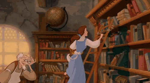 Beauty And The Beast: Belle in Library