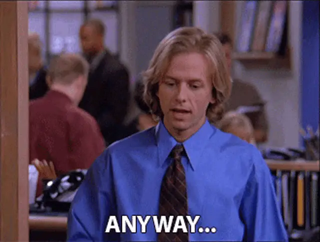 David Spade Says 'Anyway...'