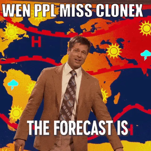 RTFKT Clonex Meme: The Forecast Is...