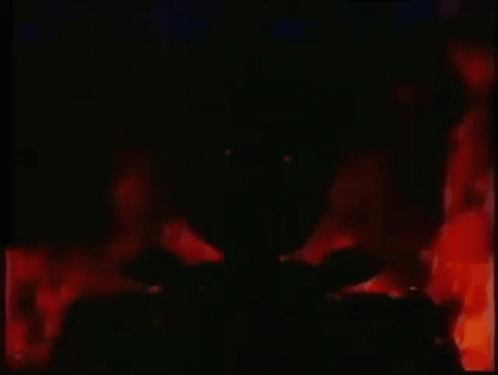FNAF Springtrap in Fiery Silhouette