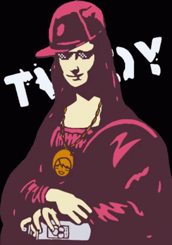 TVBOY's Monnagraffiti: Mona Lisa Street Art