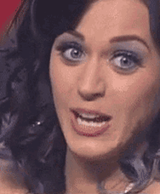 Katy Perry's Shocked Reaction