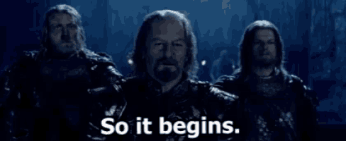 Lord of the Rings: So It Begins Iconic Scene