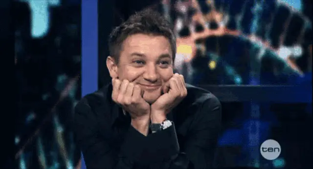 Jeremy Renner's Cute Smile