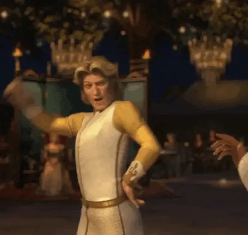 Prince Charming's Rose Tango Dance – free GIF download