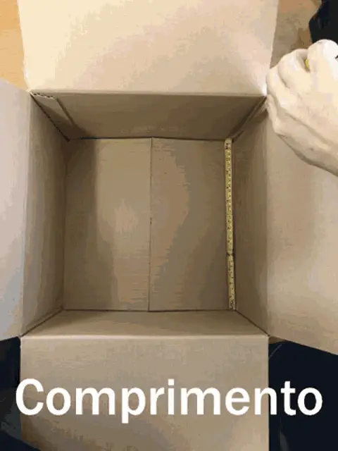 Kartuny Embalagens: Medindo a Caixa de Papelão