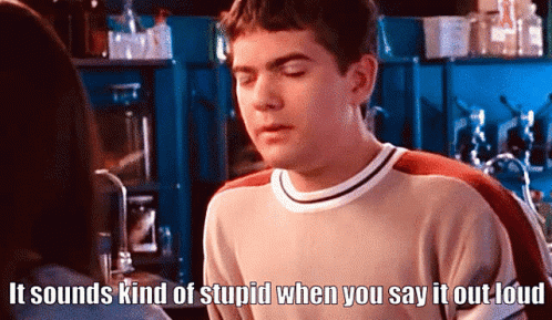 Dawson's Creek Pacey: Sounds Stupid Out Loud