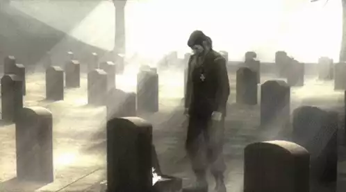 Big Boss Salutes The Boss - Metal Gear Solid