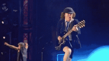 Silly Guitar Performance Live Concert