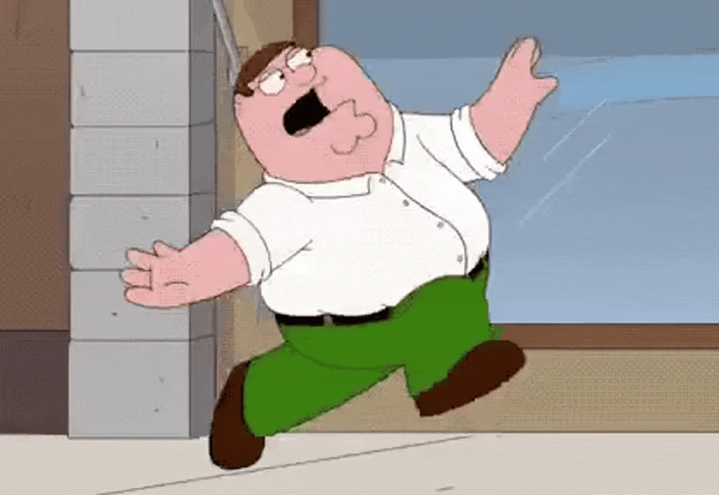 Peter Griffin Excited