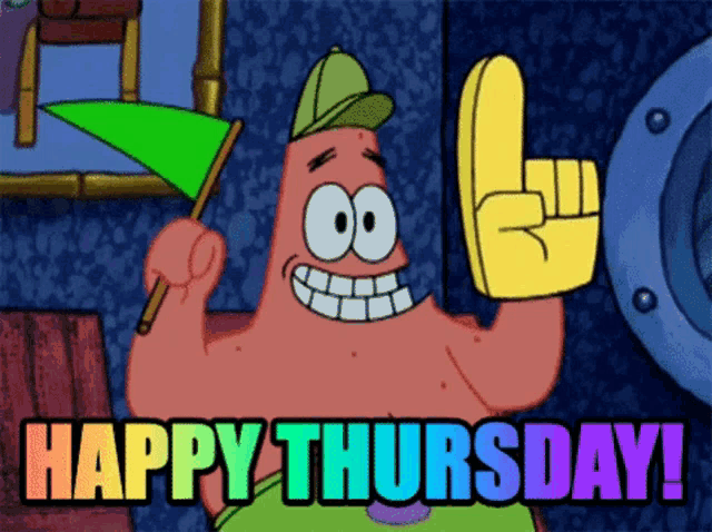 Happy Thursday! Patrick Star