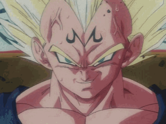 Majin Vegeta from Dragon Ball Z