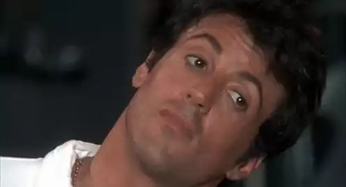 Sylvester Stallone's Exasperated Facepalm